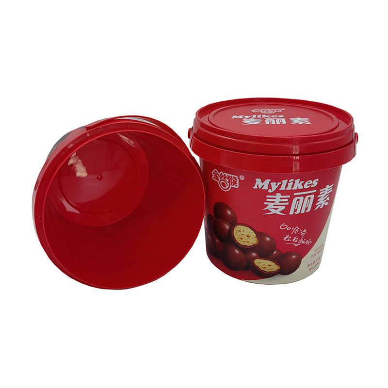 PP IML Plastic Bucket Injection Molding